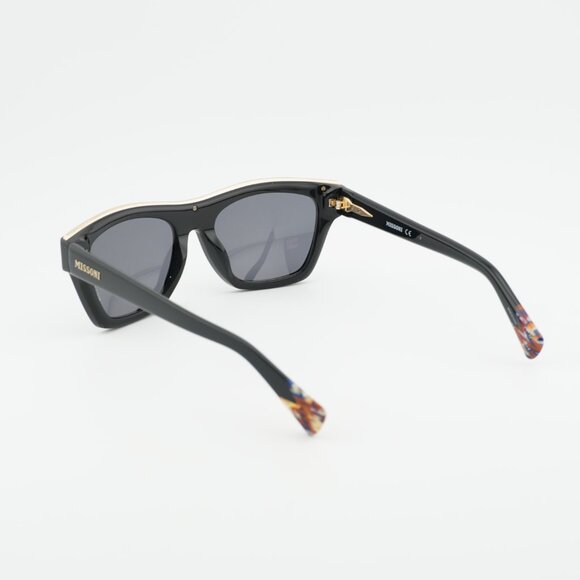 Missoni MIS 0067/S 0807 IR Sunglasses Black Cat Eye Frame, Grey Lenses main image 6